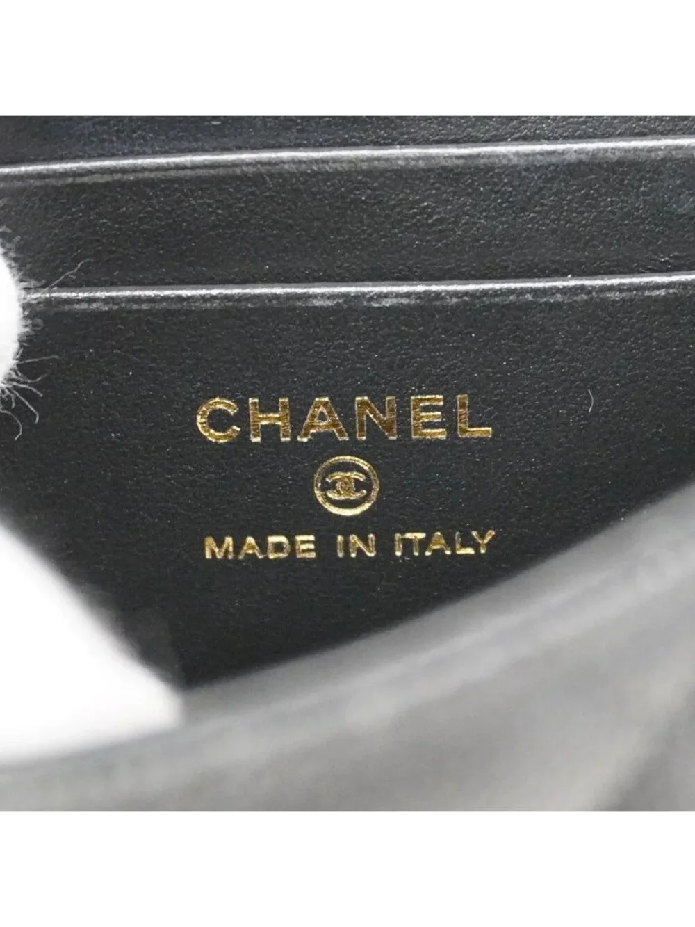 Chanel Handbag Coco Handle Caviar Leather Black Champagne Gold 2-Way Bag